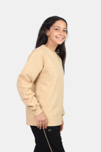 Long Sleeve Milton Sweatshirt (Beige*Black)X