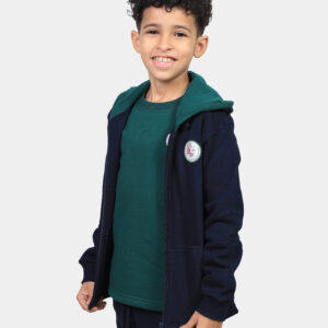 Milton Jacket (Navy Blue*Green)