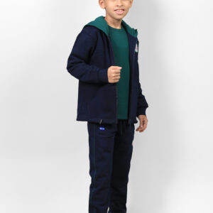 Milton Jacket (Navy Blue*Green)X